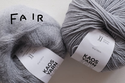 糸セット long trigger gloves by tiny C knit