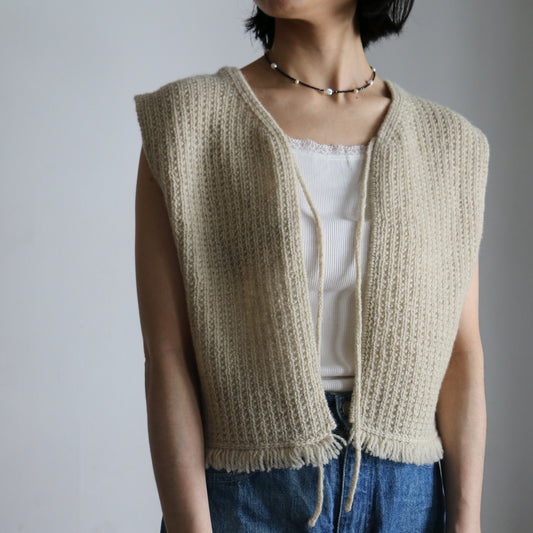 羊ノ糸で編む Terre Vest by Yety Knits（数量限定・パターン10%OFF）
