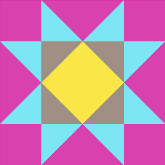 Laurel Vest 糸セット - Fuchsia, Citron, Lake, Brut