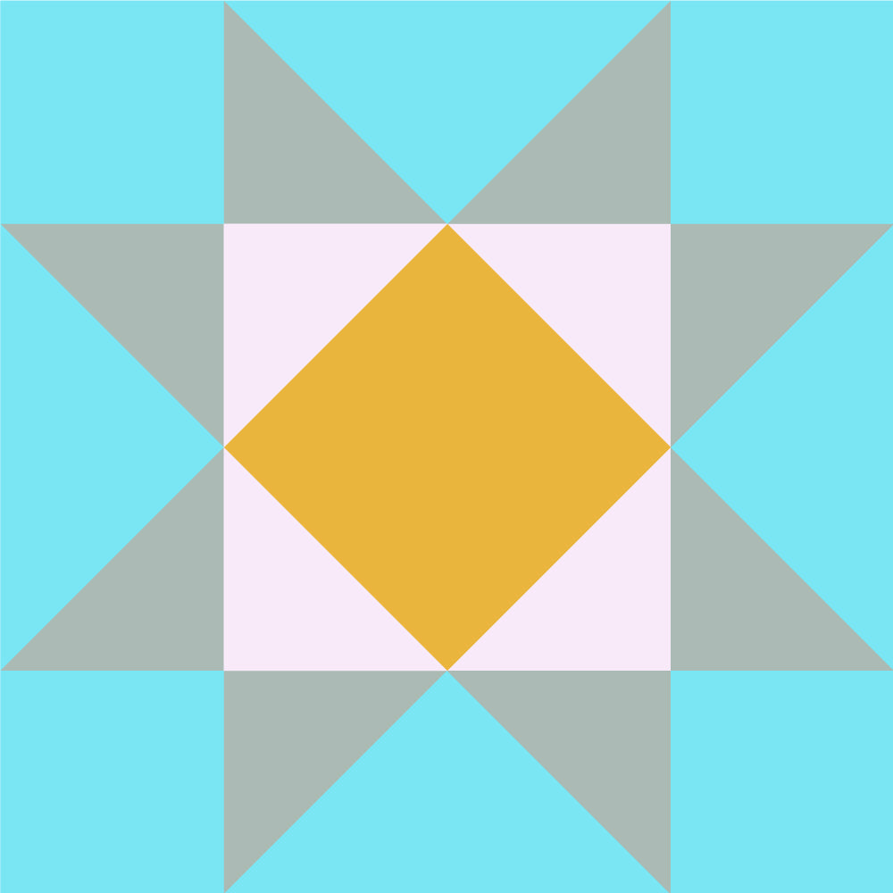 Laurel Vest 糸セット - Lake, Seal Gray, Marigold, Lilac