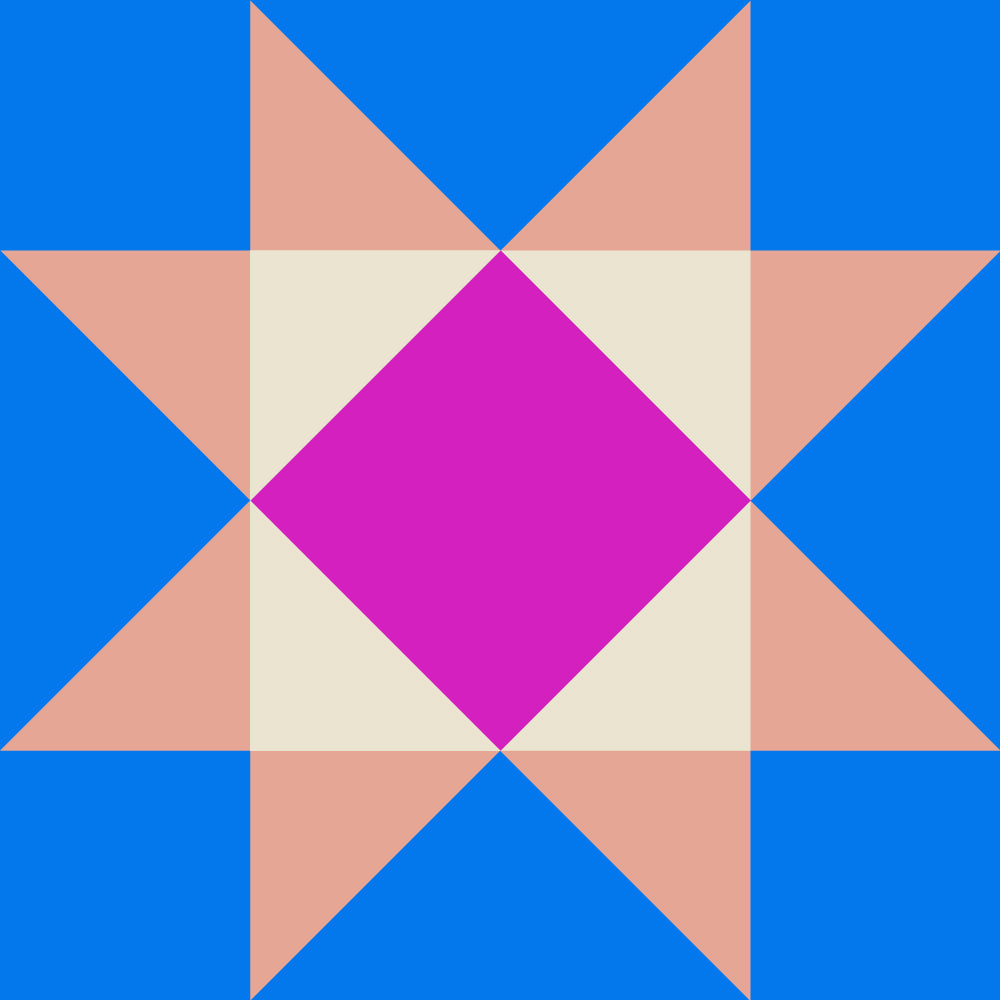 Laurel Vest 糸セット - Ocean Space Dye, Fuchsia, Alabaster, Rose Gold