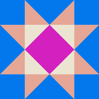 Laurel Vest 糸セット - Ocean Space Dye, Fuchsia, Alabaster, Rose Gold