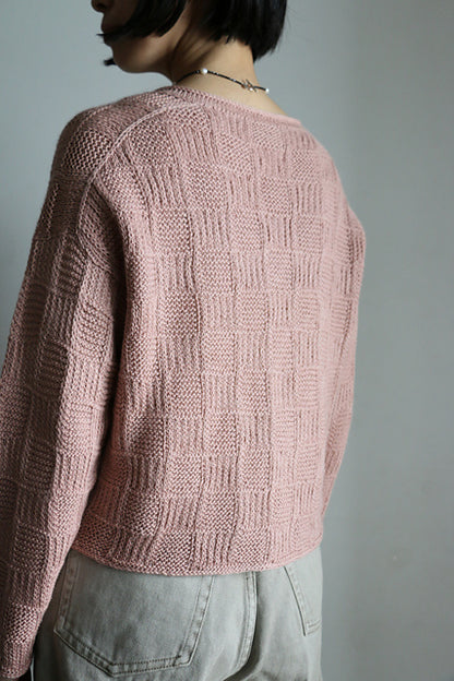 糸セット Sunny Linen で編む Acorde Cardi by Yety Knits